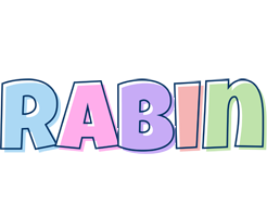 Rabin pastel logo