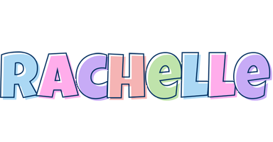 Rachelle pastel logo