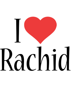 Rachid i-love logo
