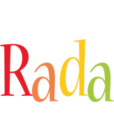 Rada birthday logo