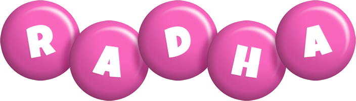 Radha candy-pink logo