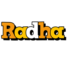 Radha cartoon logo
