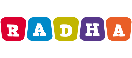 Radha daycare logo