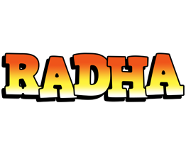 Radha sunset logo