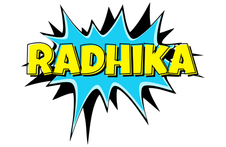 Radhika amazing logo