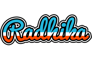 Radhika america logo