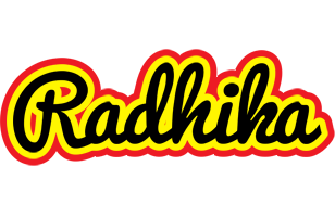 Radhika flaming logo