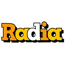 Radia cartoon logo