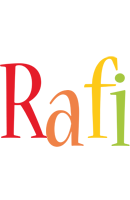Rafi birthday logo