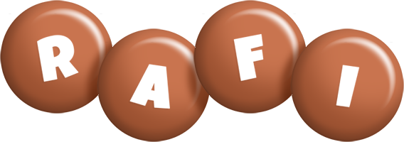 Rafi candy-brown logo