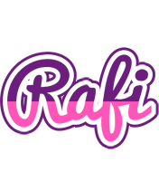 Rafi cheerful logo