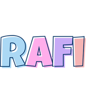 Rafi pastel logo
