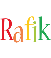 Rafik birthday logo