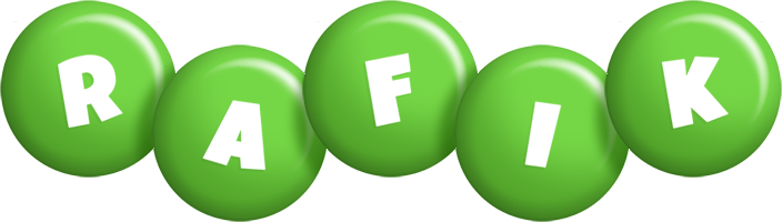 Rafik candy-green logo