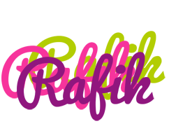 Rafik flowers logo