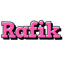 Rafik girlish logo