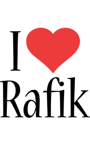 Rafik i-love logo