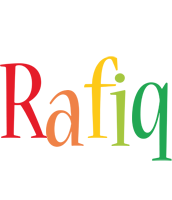 Rafiq birthday logo