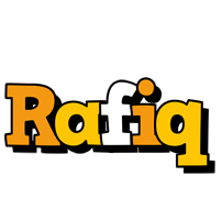 Rafiq cartoon logo