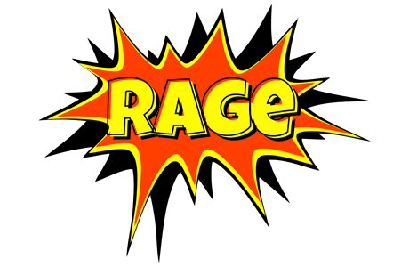 Rage bazinga logo