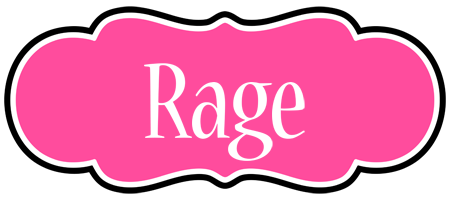 Rage invitation logo