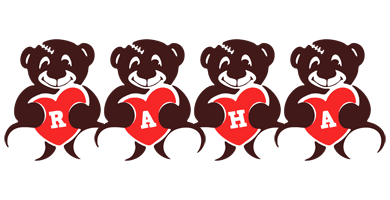 Raha bear logo