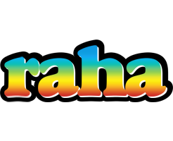 Raha color logo