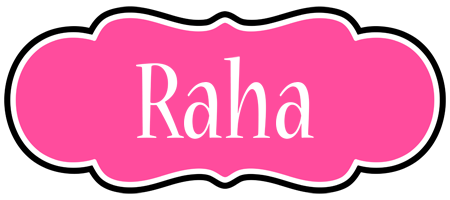Raha invitation logo