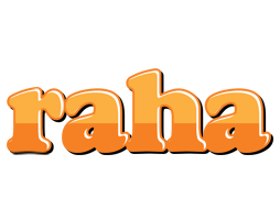 Raha orange logo