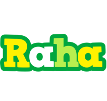 Raha soccer logo