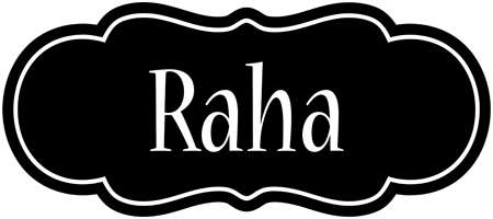 Raha welcome logo