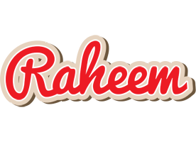 Raheem chocolate logo
