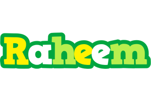 Raheem soccer logo