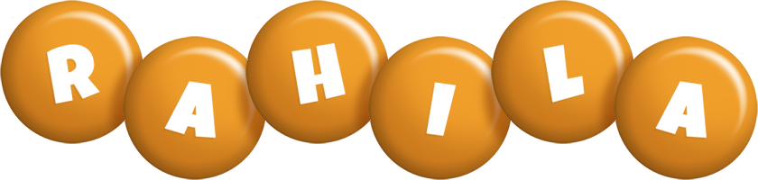 Rahila candy-orange logo