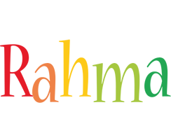 Rahma birthday logo