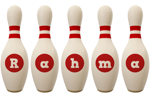 Rahma bowling-pin logo
