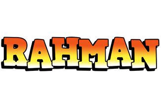 Rahman sunset logo