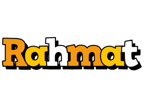 Rahmat cartoon logo