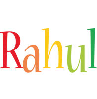 Rahul birthday logo