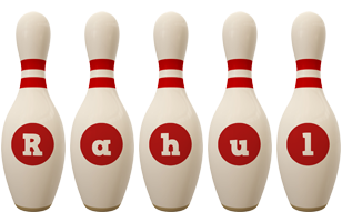 Rahul bowling-pin logo