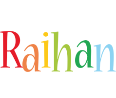 Raihan birthday logo