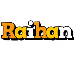 Raihan cartoon logo
