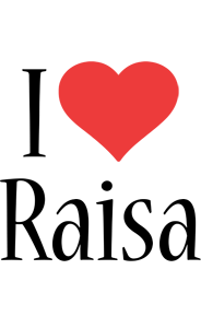 Raisa i-love logo