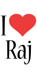 Raj i-love logo