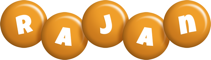 Rajan candy-orange logo