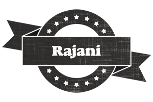 Rajani grunge logo