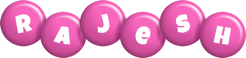 Rajesh candy-pink logo