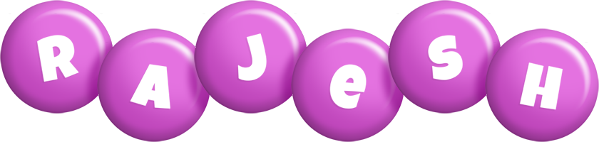 Rajesh candy-purple logo