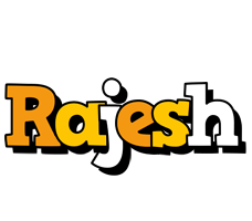 Rajesh cartoon logo