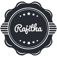 Rajitha badge logo